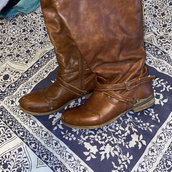 Brown winter riding boots - Picture 5 of 5